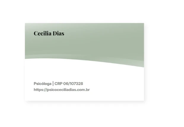 Teaser business card 3D